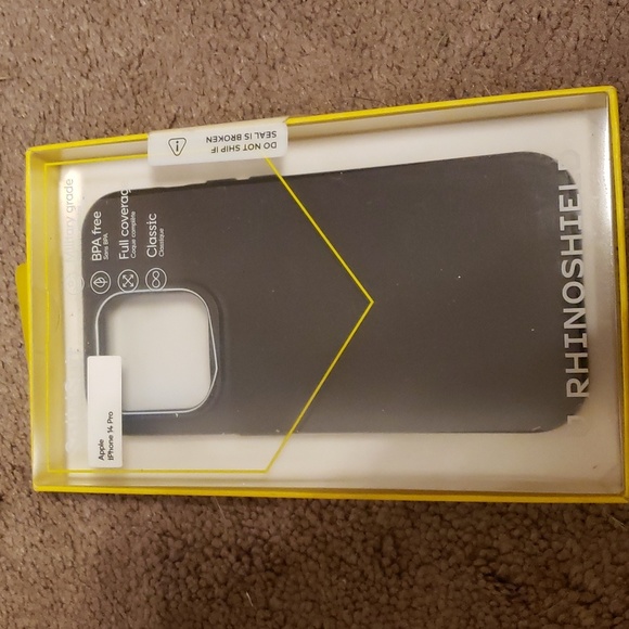 Solidsuit Rhinoshield iPhone pro 14 phone case - Picture 1 of 4